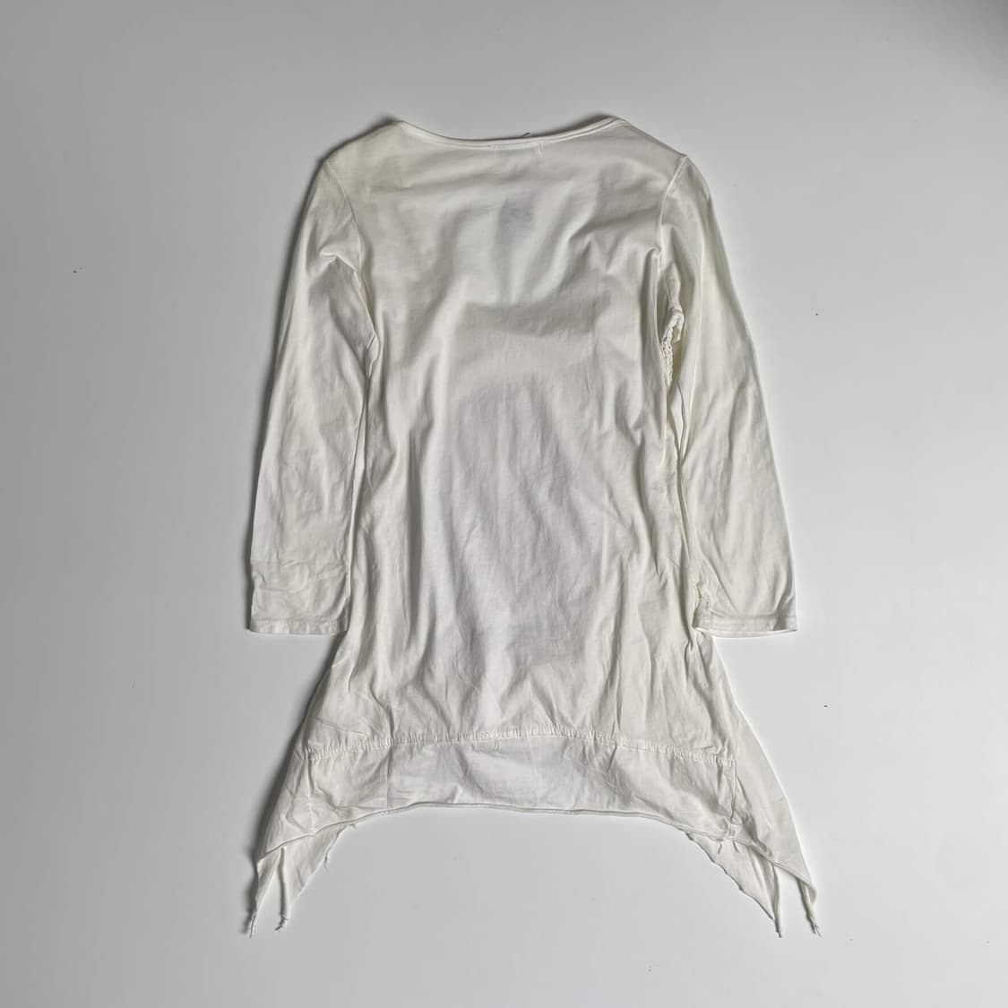 메쉬 레이어드 언밸런스 롱슬리브 (italy)   상품이미지7