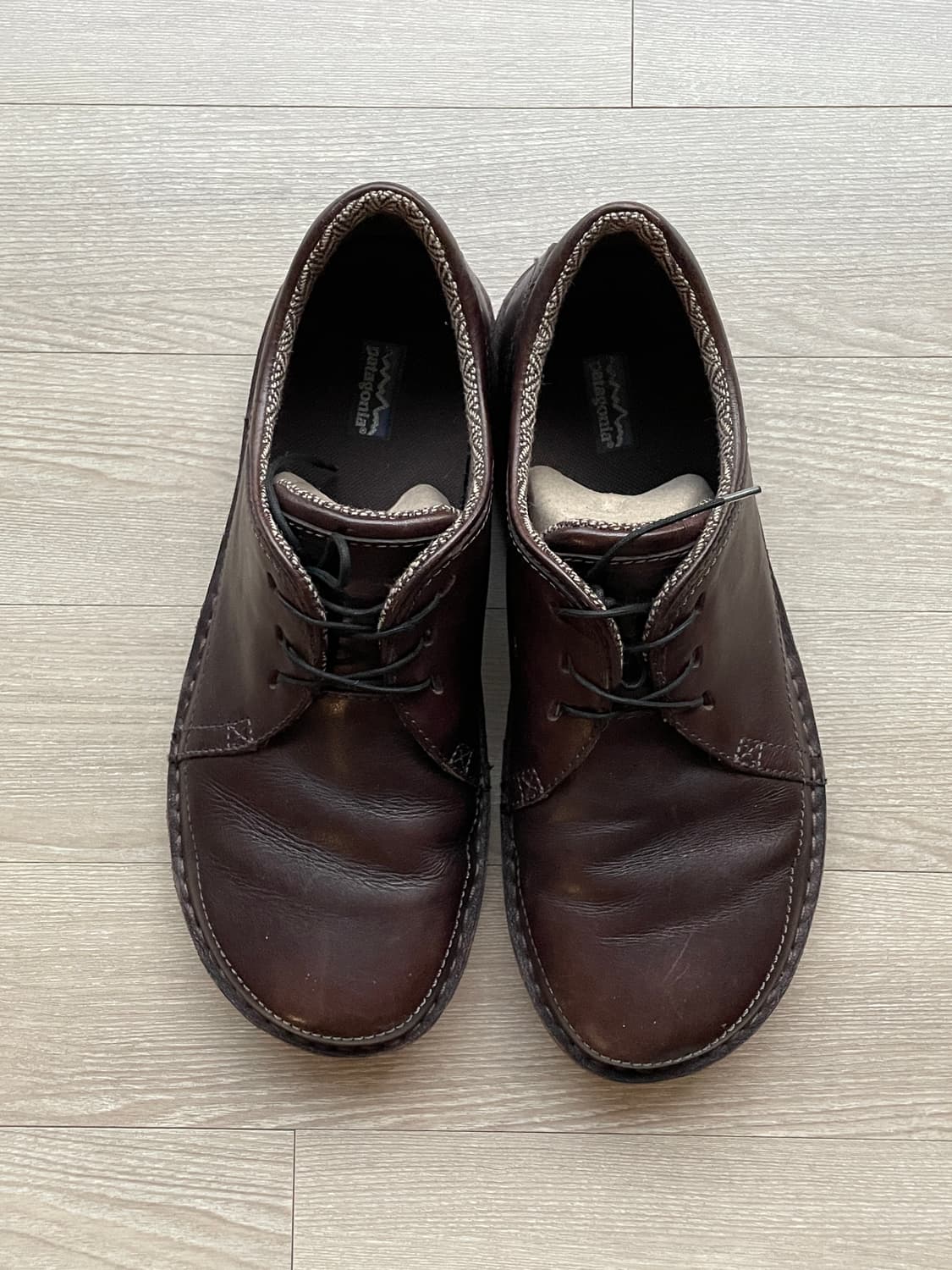 파타고니아 loulu 룰루 레더 슈즈 벨벳 브라운 상품이미지2