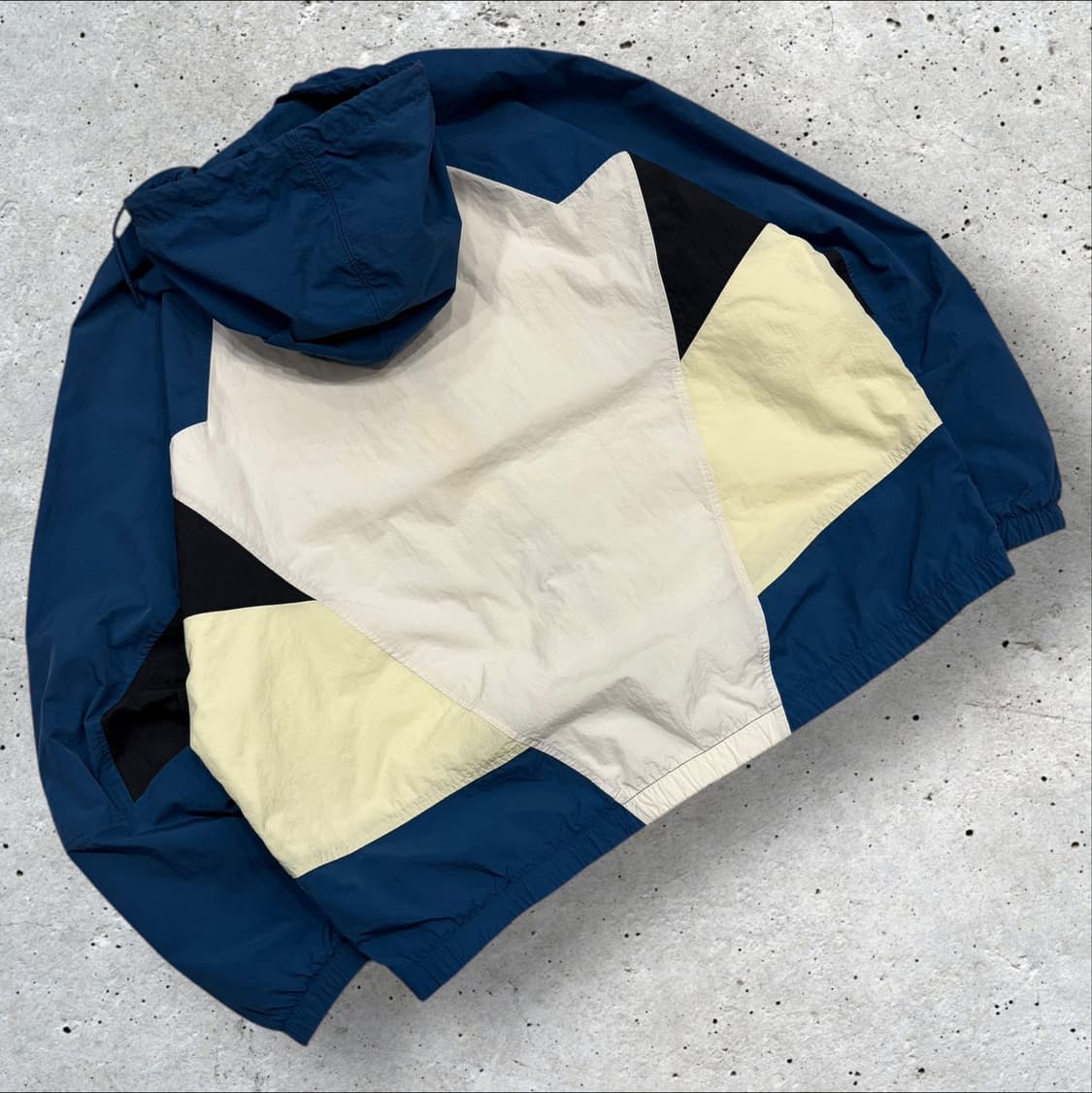 [2XL] 나이키 컬러블록 바람막이 후드집업 네이비 B981 상품이미지2