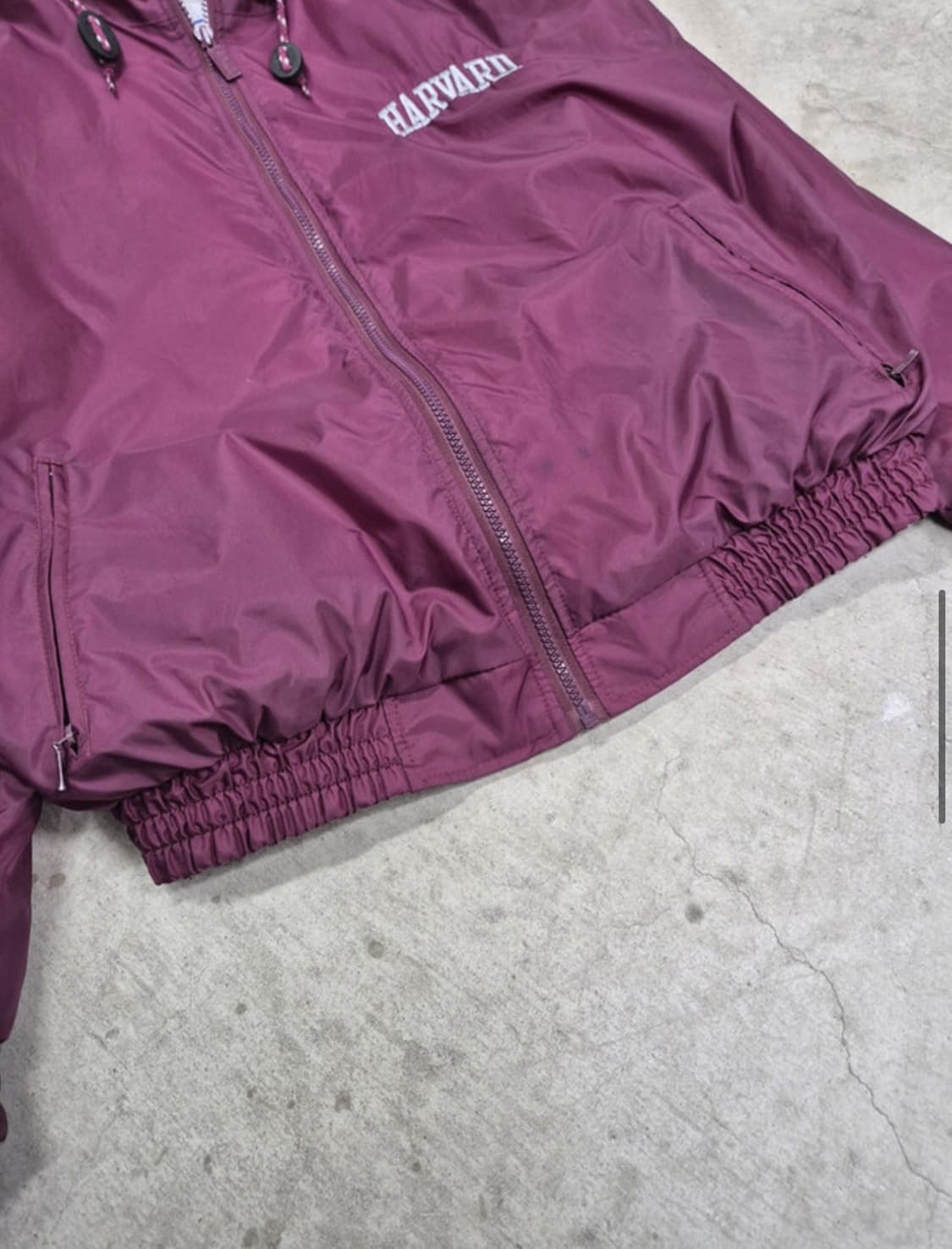 GEAR, COLLEGE HOOD WIND ZIPPER (M) 상품이미지4