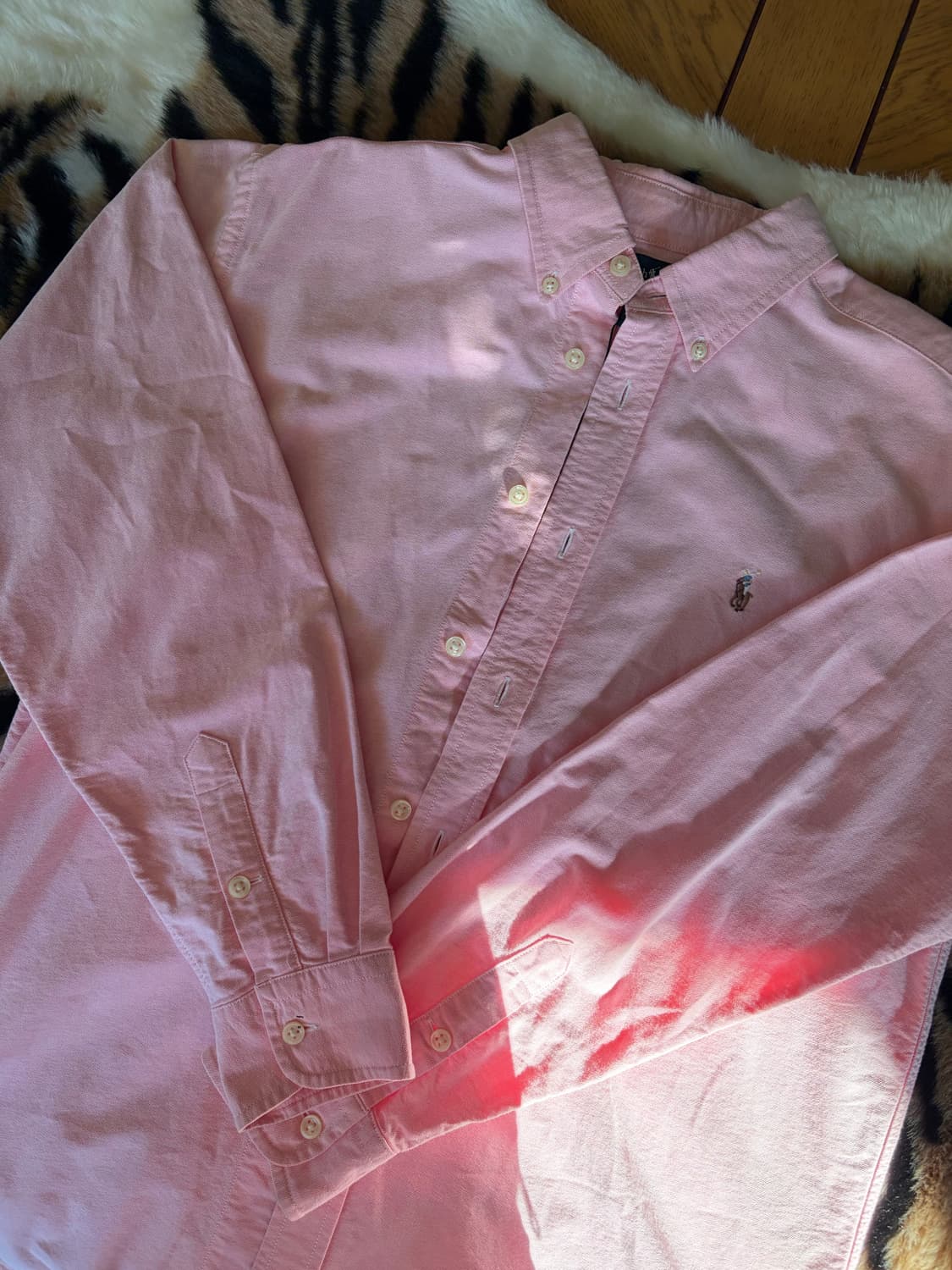 폴로 핑크 셔츠 상품이미지2