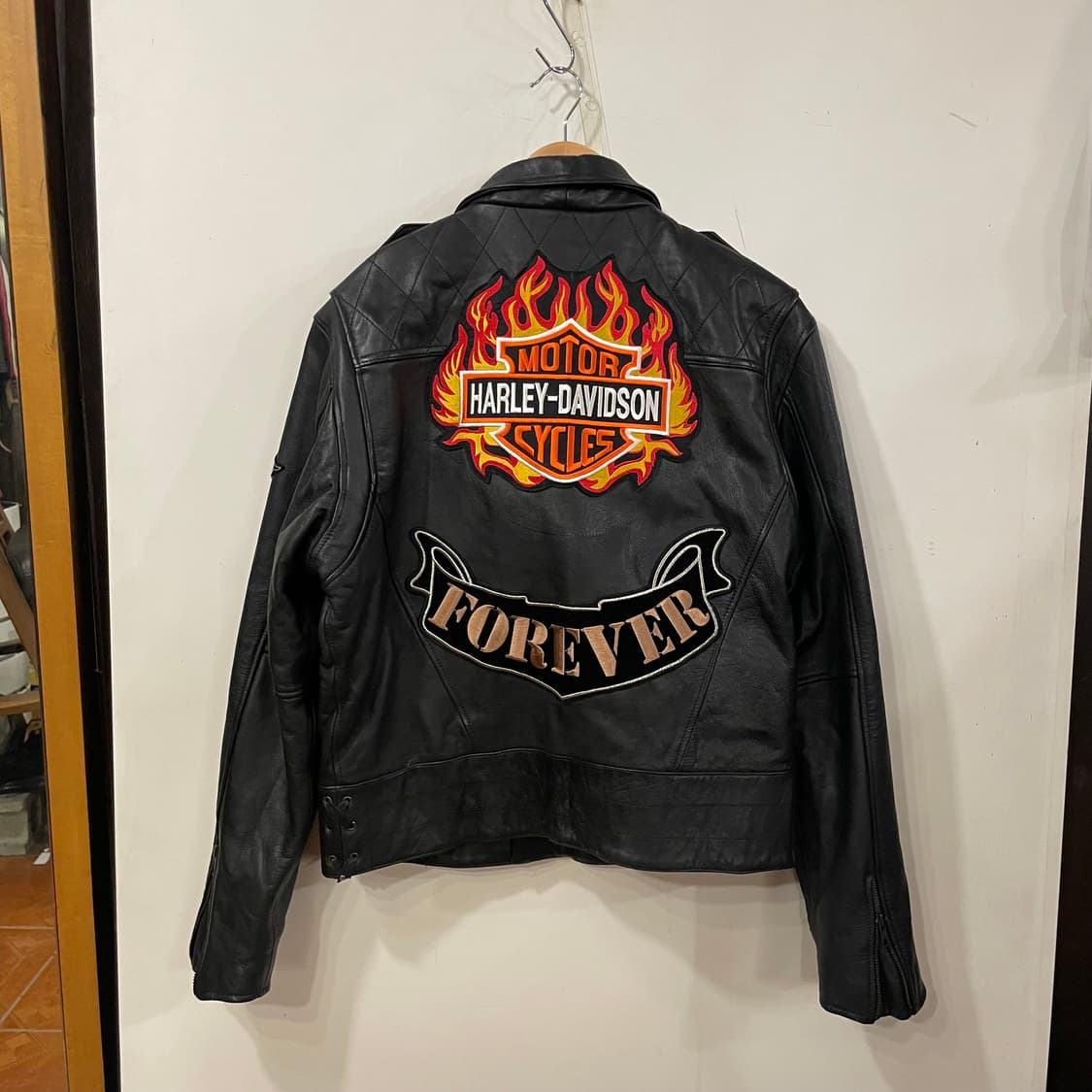 할리데이비슨 플레임 레더바이커  상품이미지2