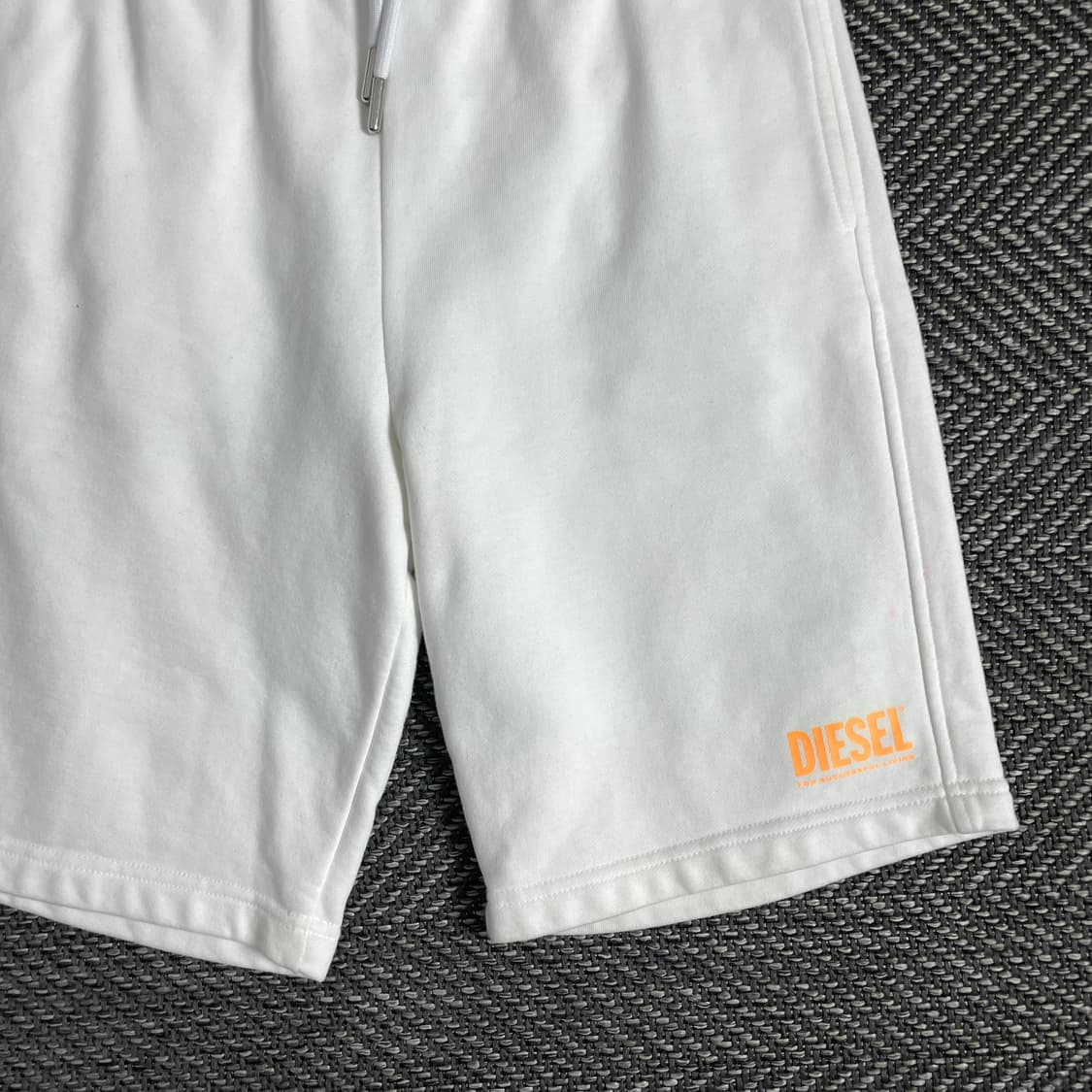 디젤 아치로고 스웻 하프 팬츠o 3037 상품이미지2