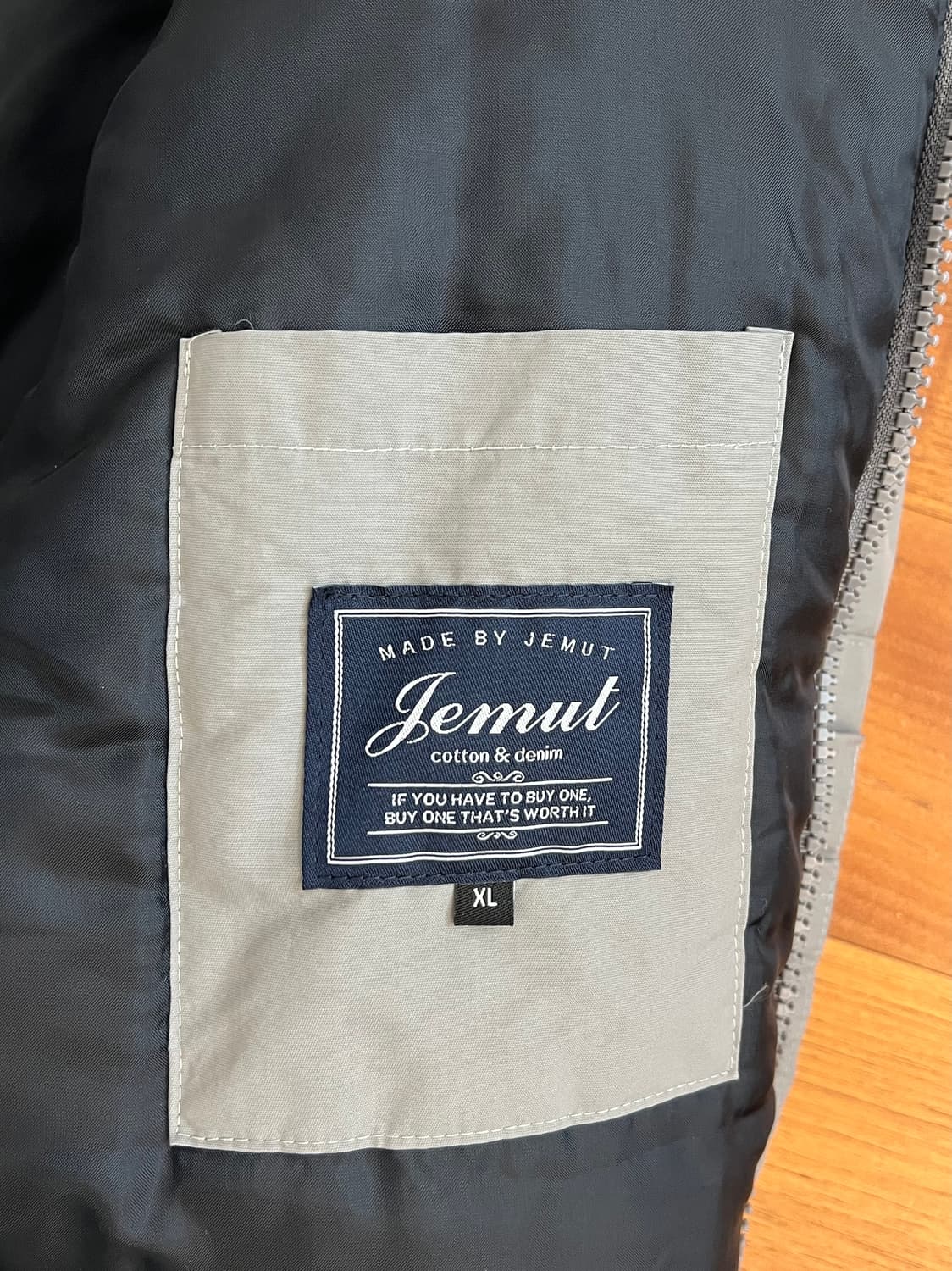 제멋 실버 MA-1 상품이미지3