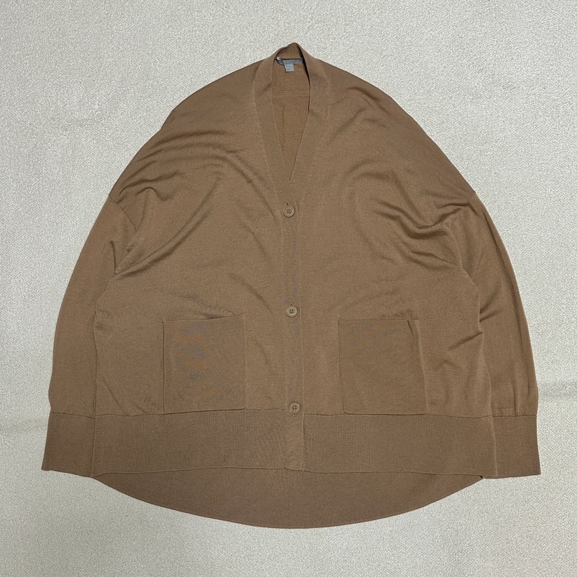 코스 브이넥 오버핏 울 가디건 상품이미지2