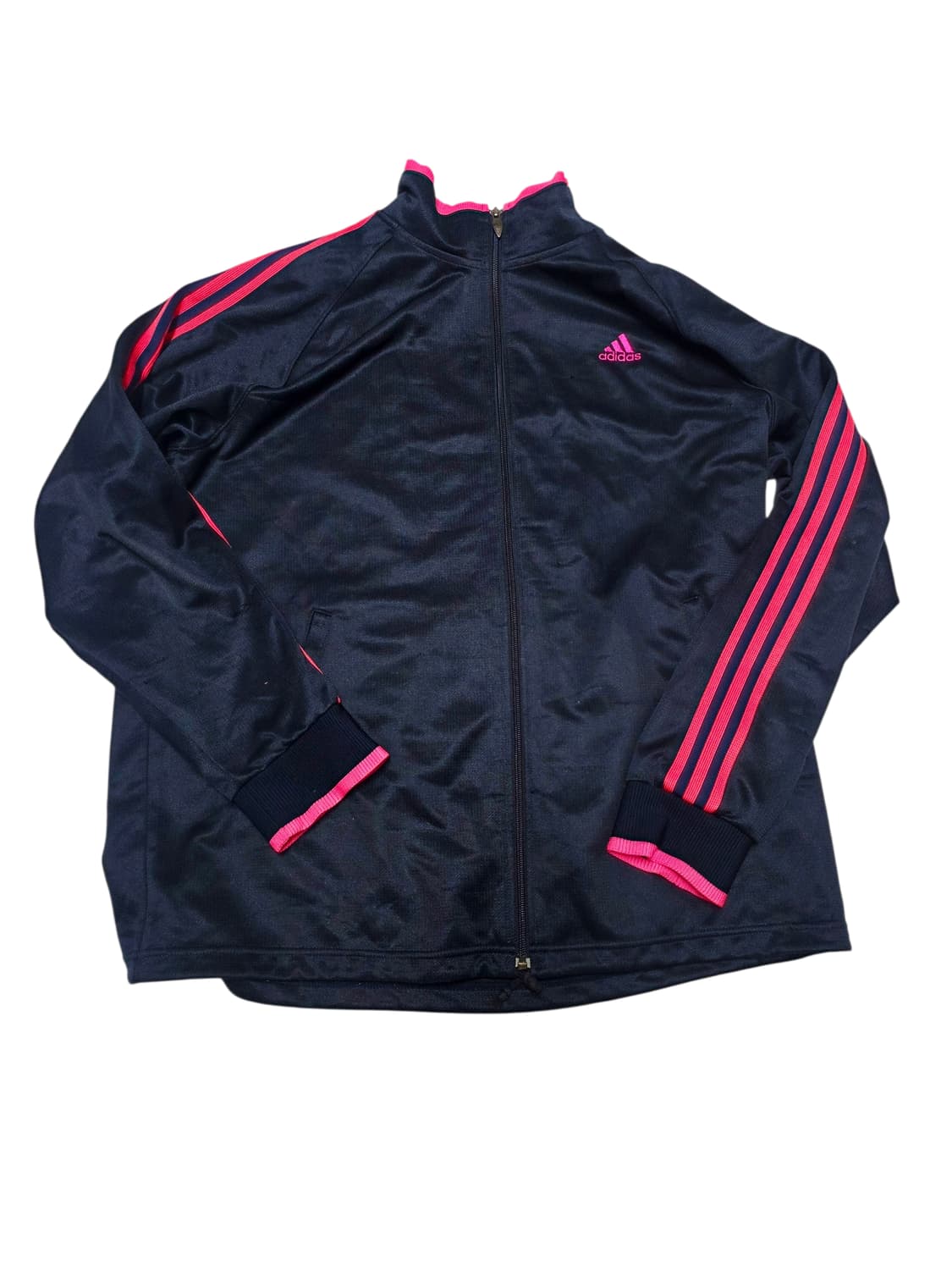 [초희귀/일본판] 아디다스 네이비 핑크 3선 트레포일 져지 트랙탑 105 상품이미지1