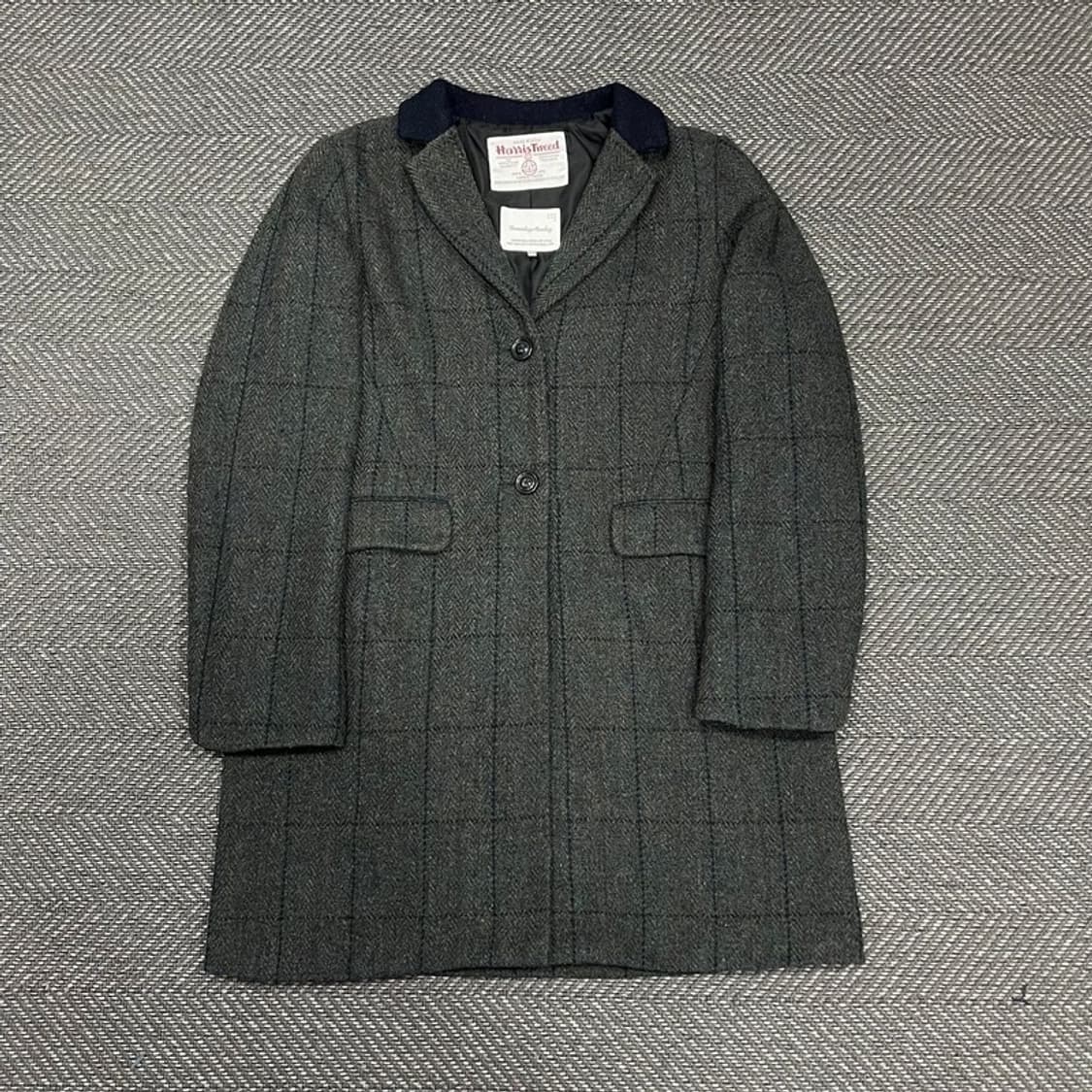 세븐데이즈 선데이 해리스 트위드 코트 v0223 상품이미지1