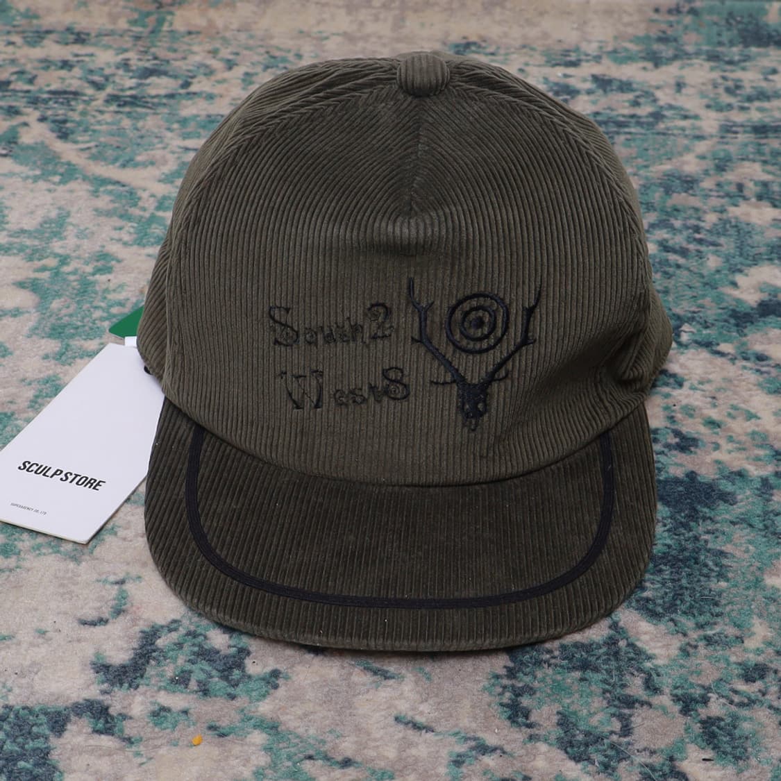 South2West8 남이서팔 코듀로이 트러커 캡 올리브 새상품 상품이미지2