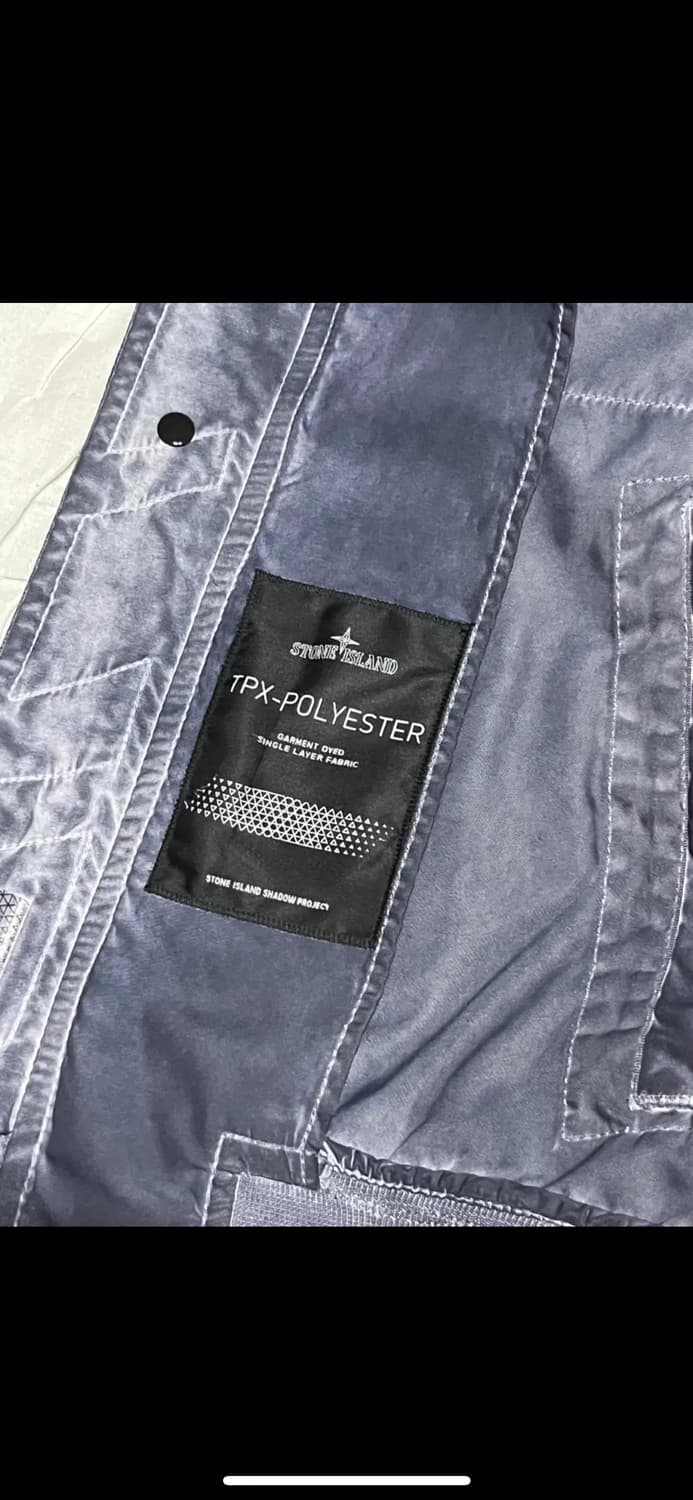 스톤아일랜드 쉐도우프로젝트 봄버 자켓 L백화점판 상품이미지7