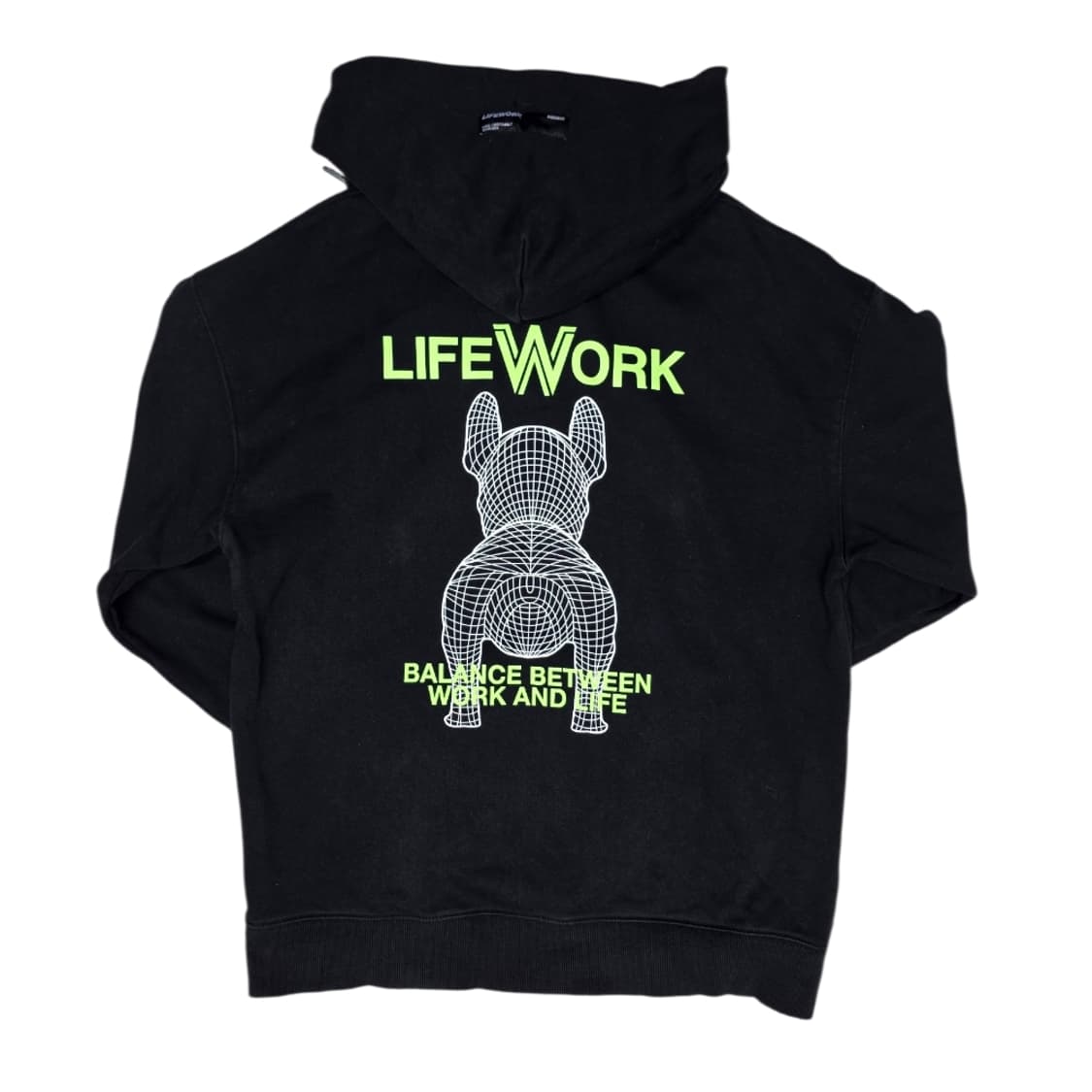 [프립]라이프워크(Lifework) 프렌치불독 백로고 후드티 상품이미지5