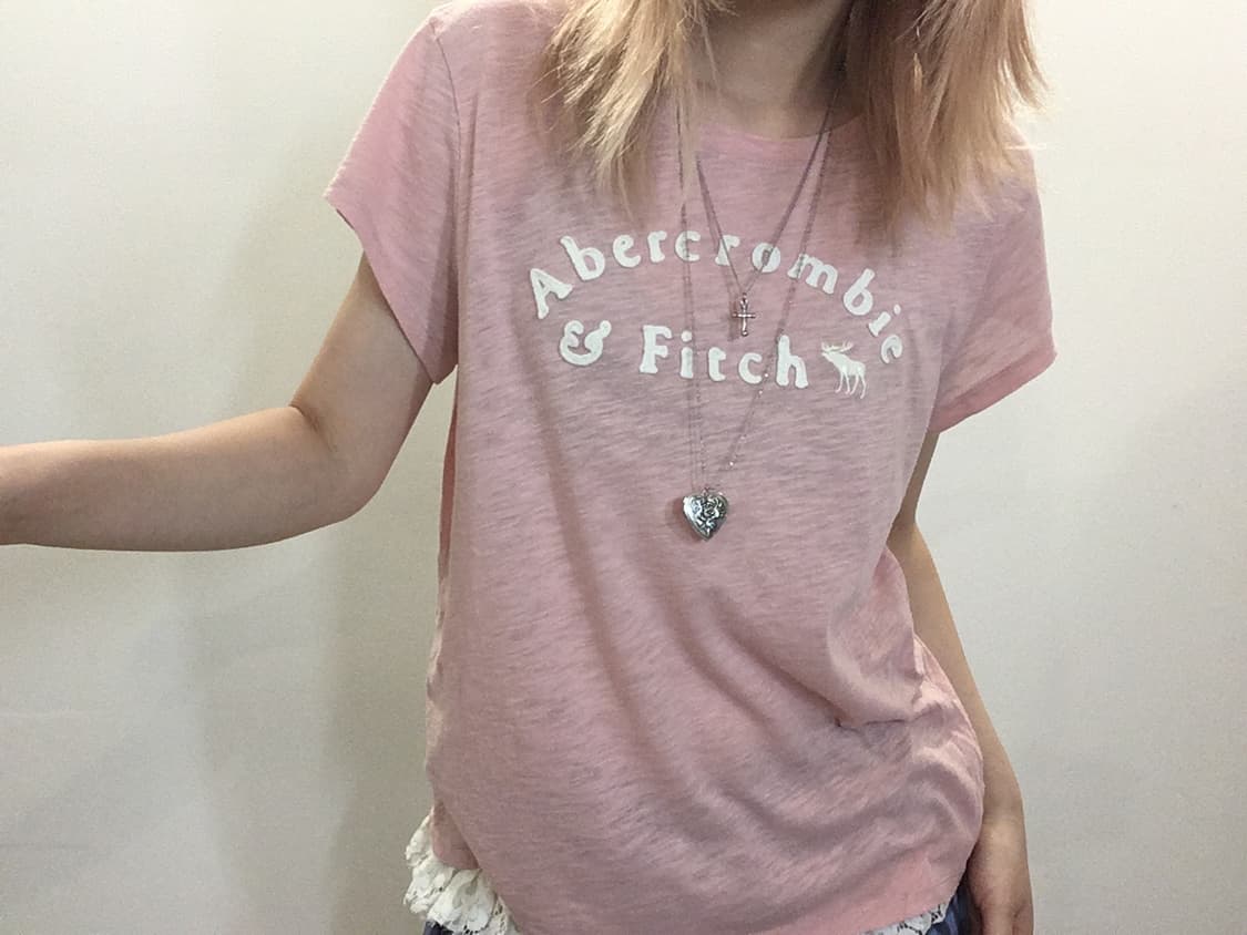 Abercrombie highteen pink t shirt 상품이미지1