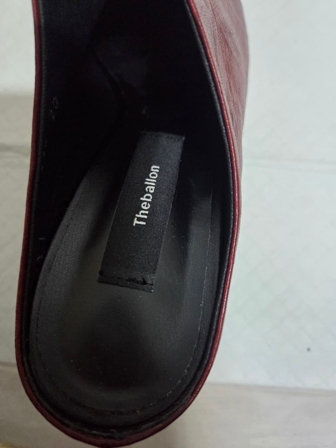 더발론  버건디뮬 슬리퍼 상품이미지6