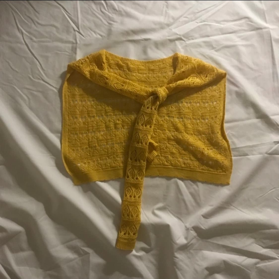 어깨 숄 니트 반팔 상품이미지3