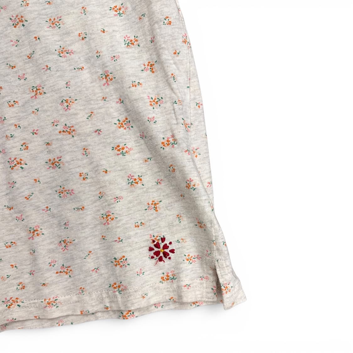 Flower Pattern Puff Cap Top 상품이미지7