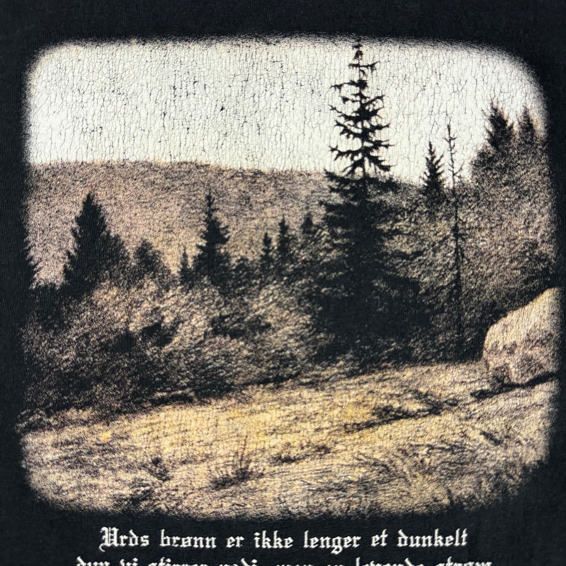 빈티지 2000s Burzum Filosofem 버즘 롱슬리브 티셔츠 상품이미지8