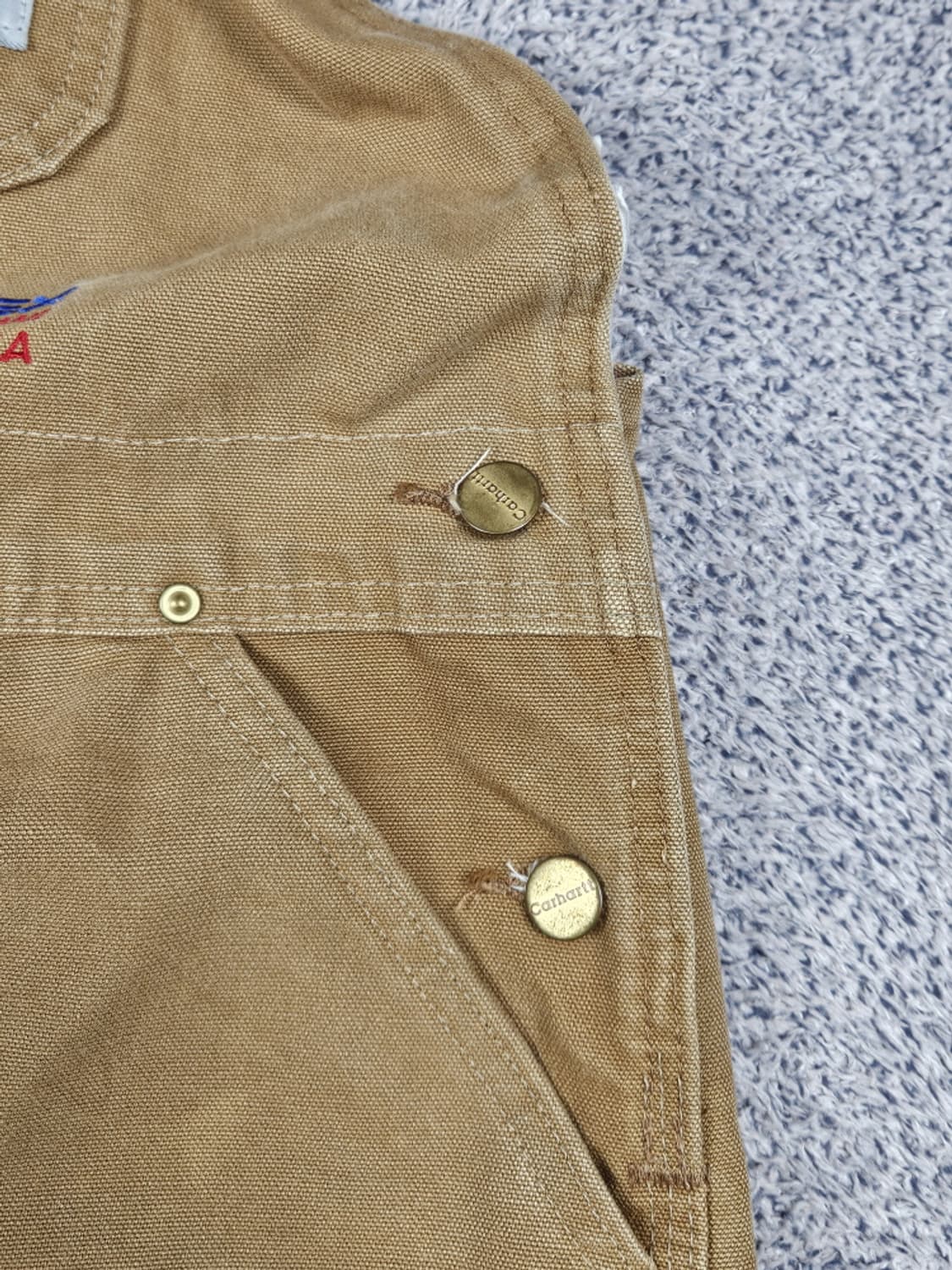 칼하트 덕캔버스 더블니 워크 오버롤 슈트 ( 42X32 ) / 10312 상품이미지8