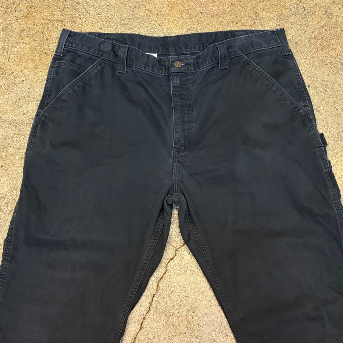 00s USA 빈티지 칼하트 싱글니 빅사이즈 워크팬츠 상품이미지2