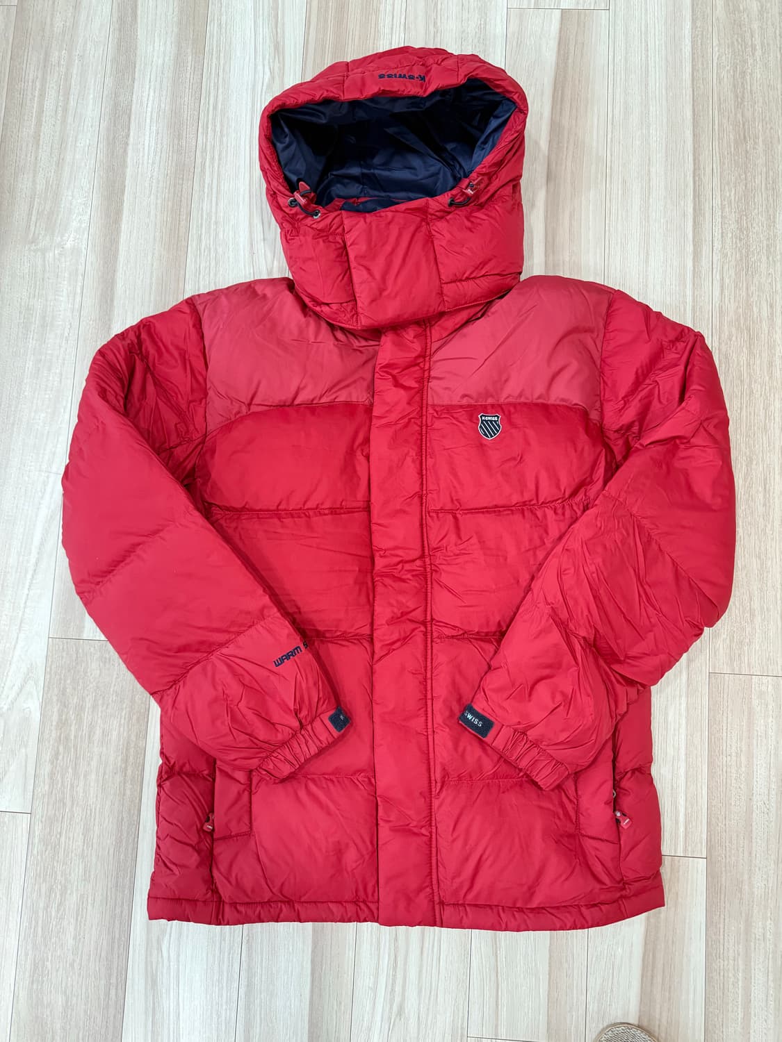 케이스위스 K-SWISS 중경량 덕다운 100% /후드 탈부착 / 덕다운 상품이미지1