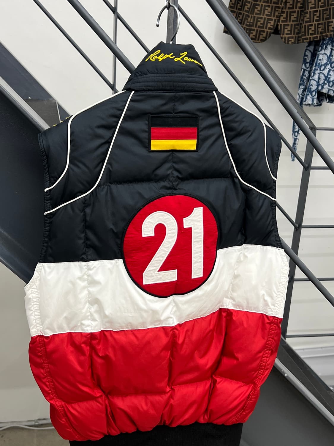 폴로랄프로렌 빅포니 레이싱 패딩 베스트 상품이미지5