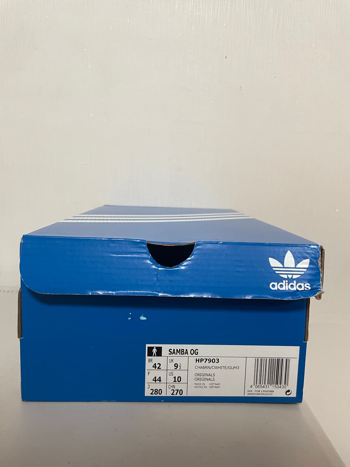 [uk9.5] 아디다스 삼바 OG 초키 브라운 새상품 상품이미지3