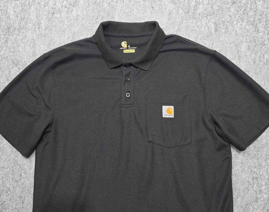 칼하트 오리지널핏 폴로 PK 카라 반팔티 M 상품이미지3