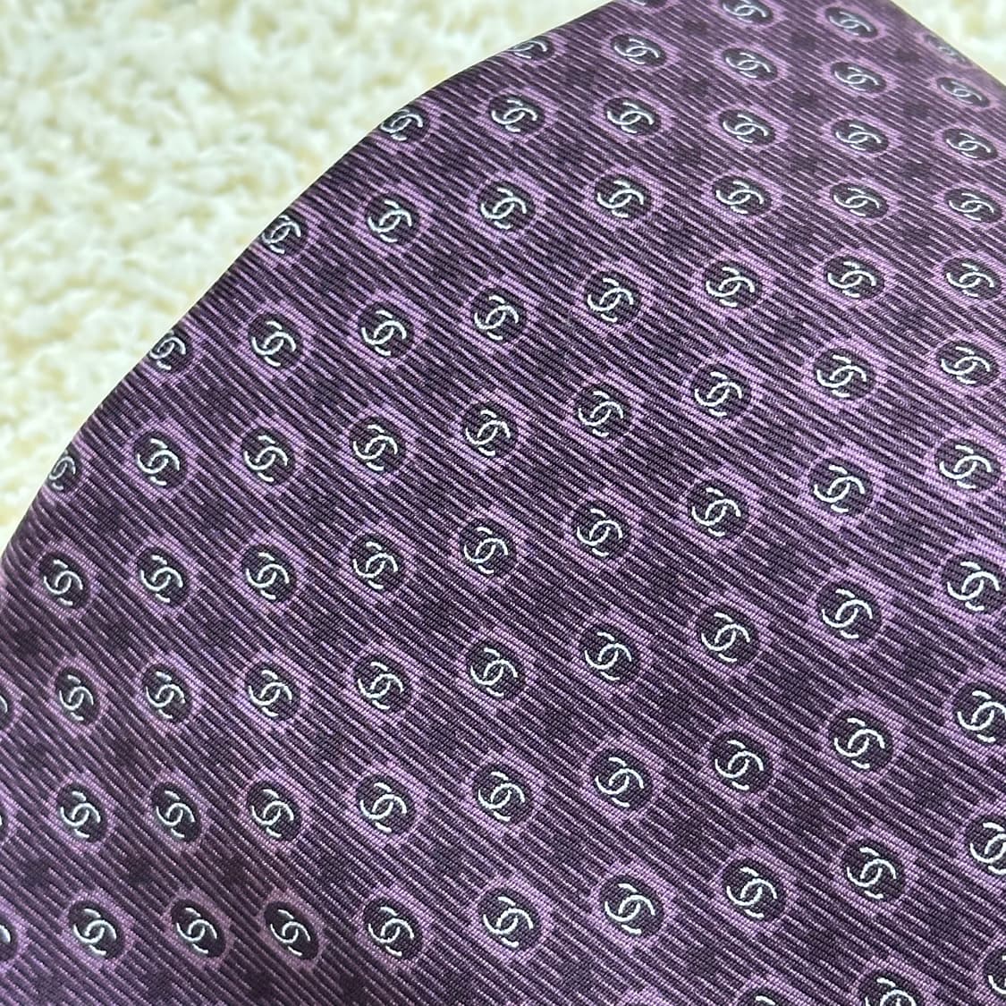 샤넬 실크 넥타이 상품이미지7