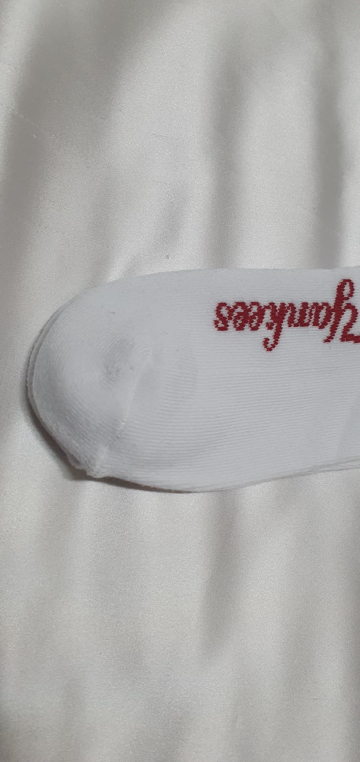 화이트 레드 레터링 로고 뉴에라 양말 상품이미지5