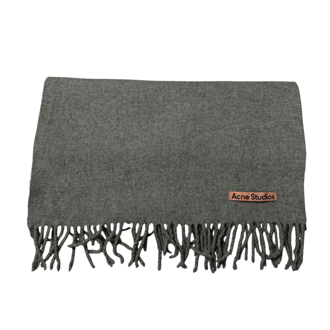 (OS) 아크네 스튜디오 내로우 울 머플러 그레이 상품이미지3