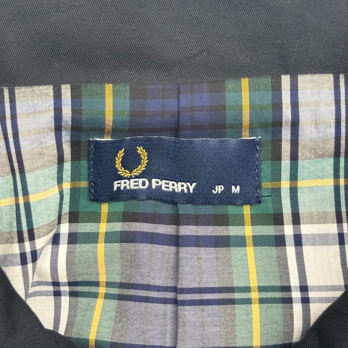 프레드 페리 블랙 맥 코트 M 상품이미지7