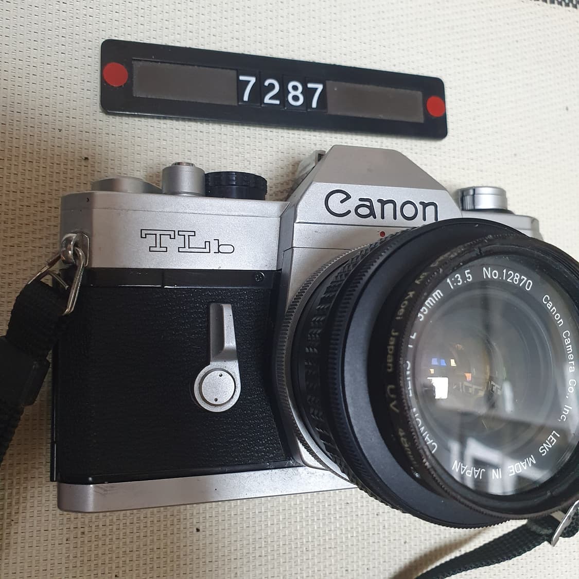 캐논 TLb 필름카메라 FL 3.5 광각렌즈 장착 상품이미지2
