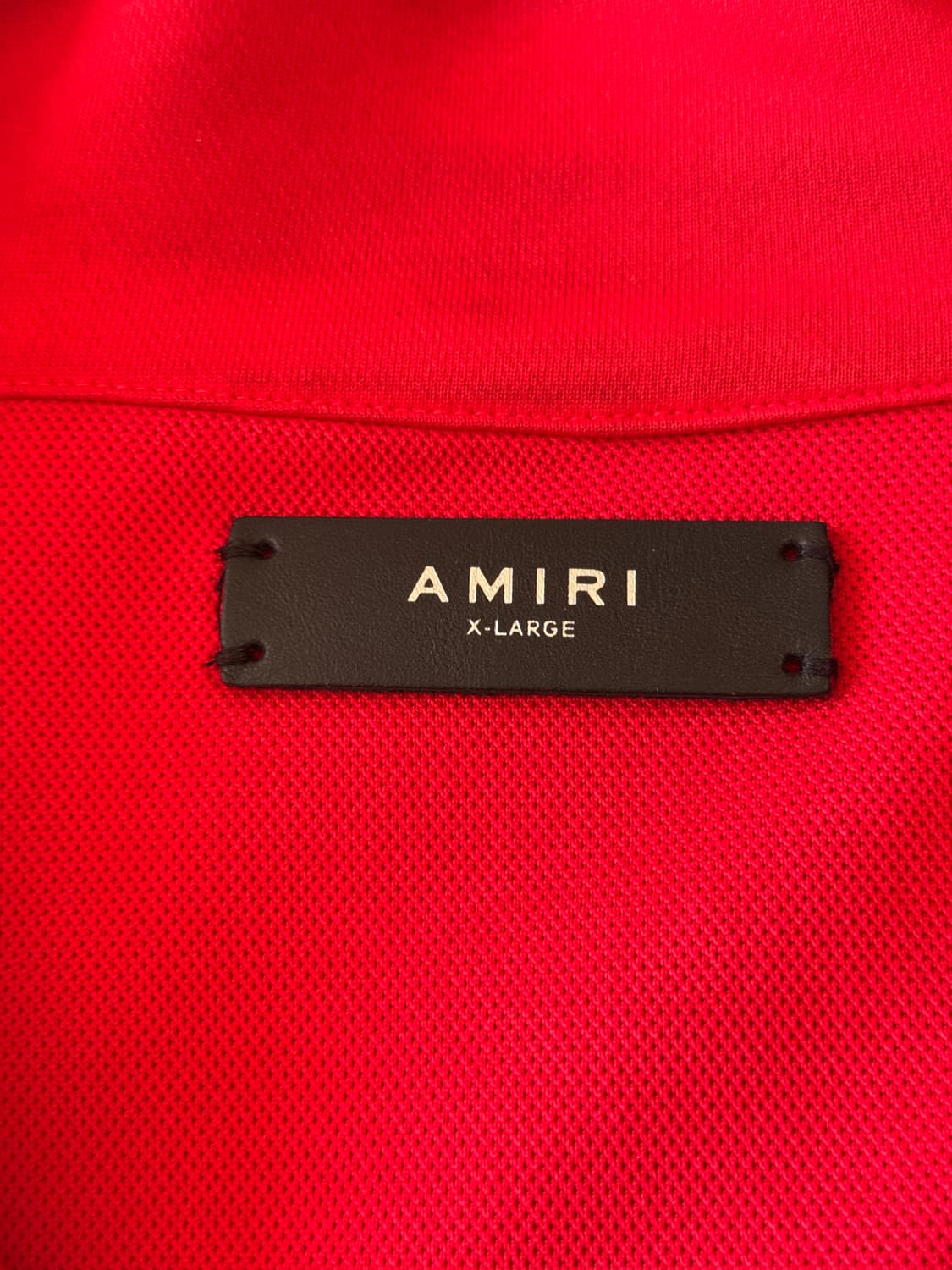 아미리 레더 트림 트랙 자켓 XL 상품이미지2