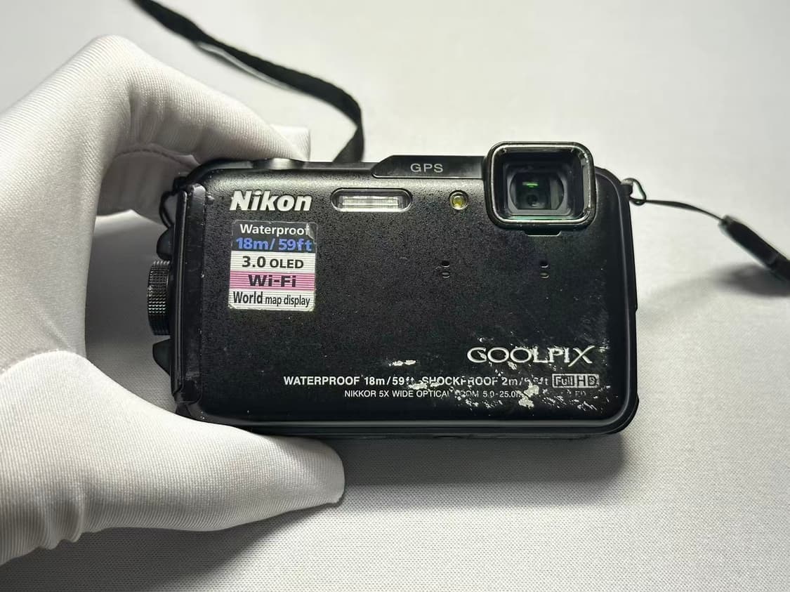 니콘쿨픽스 aw110 aw100블랙 빈티지 디카 상품이미지1