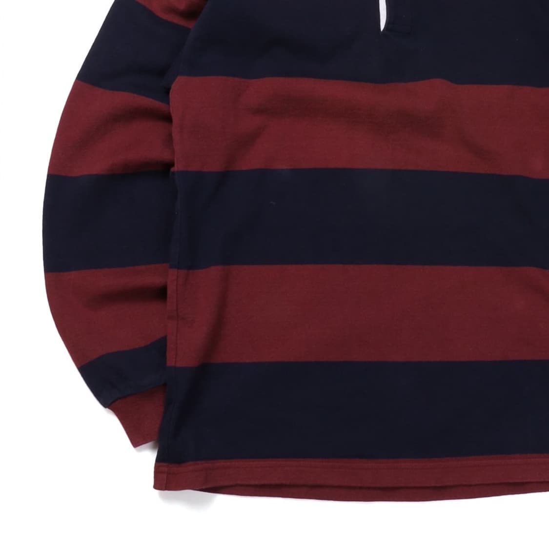 Drake's Stripe Cotton Rugby T-shirt 상품이미지3