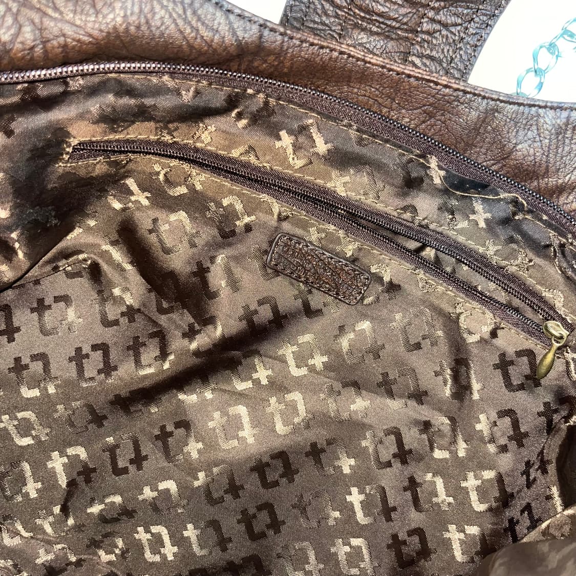 빈티지 브라운 빅 버클백 상품이미지5