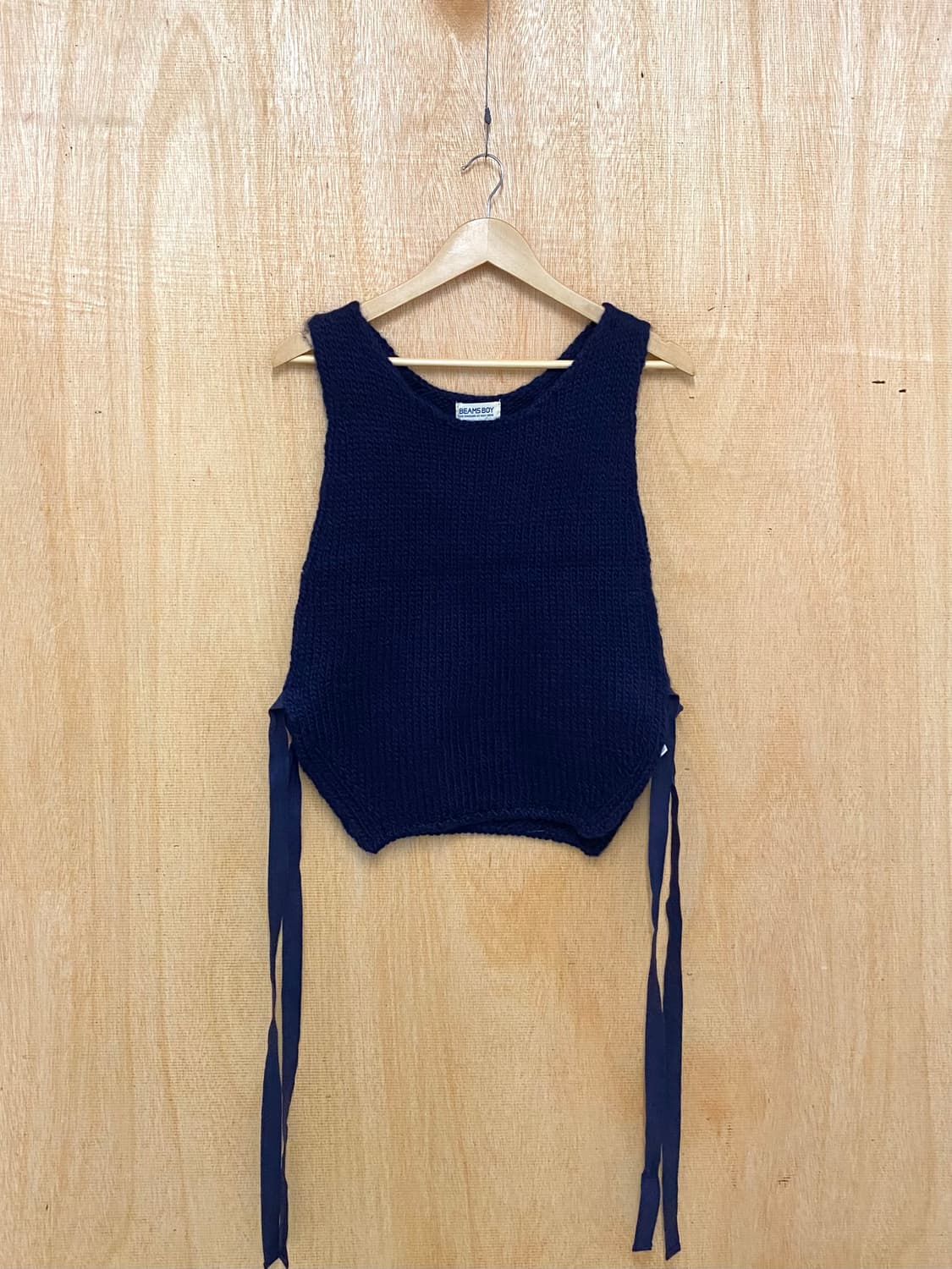 BEAMS BOY knit vest 빔즈보이 레이어드 니트 베스트 상품이미지1