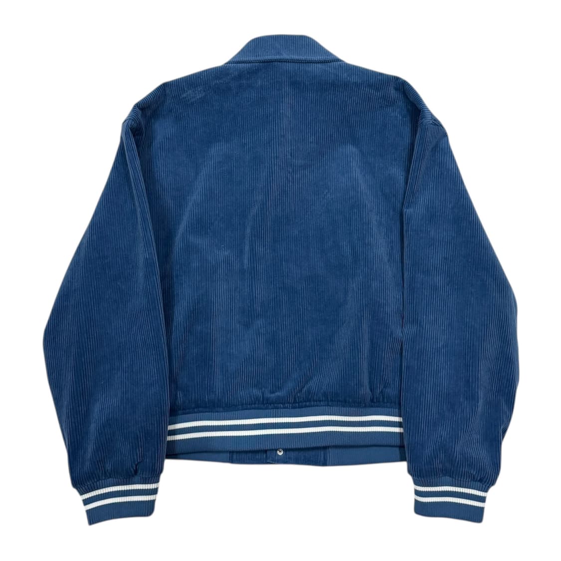 에디션비 김나영 코듀로이 바시티 자켓 그레이쉬 블루 M 상품이미지2