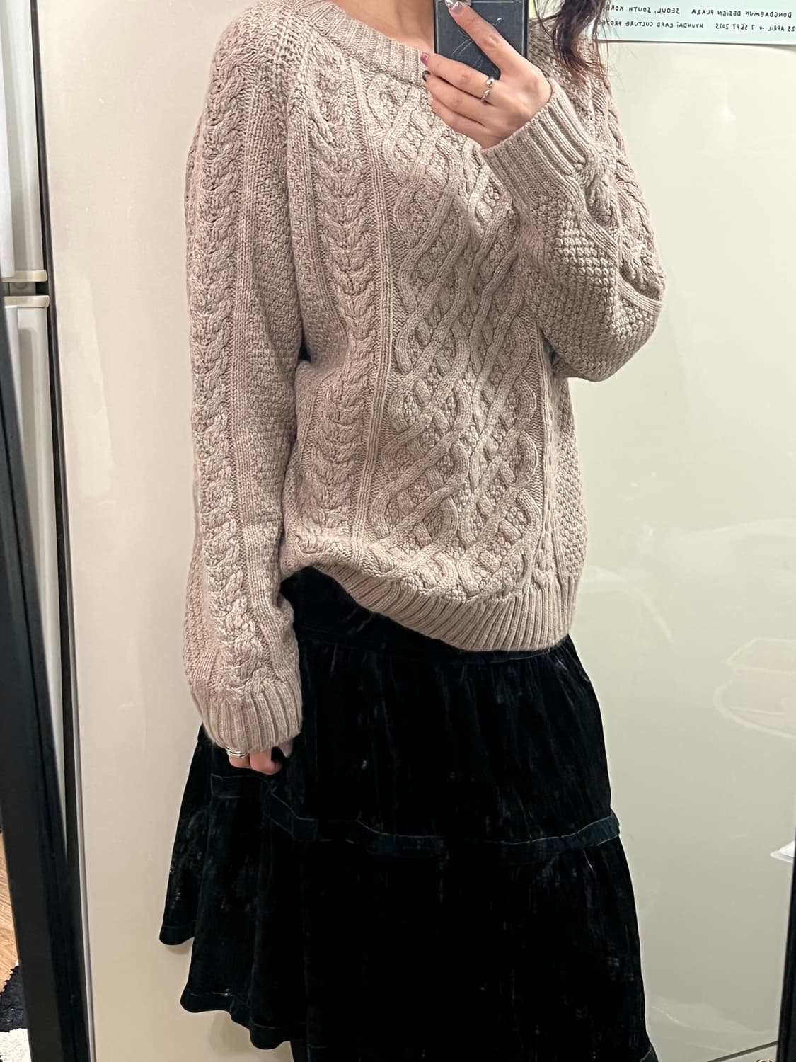 피셔맨 꽈배기 케이블 니트 상품이미지1