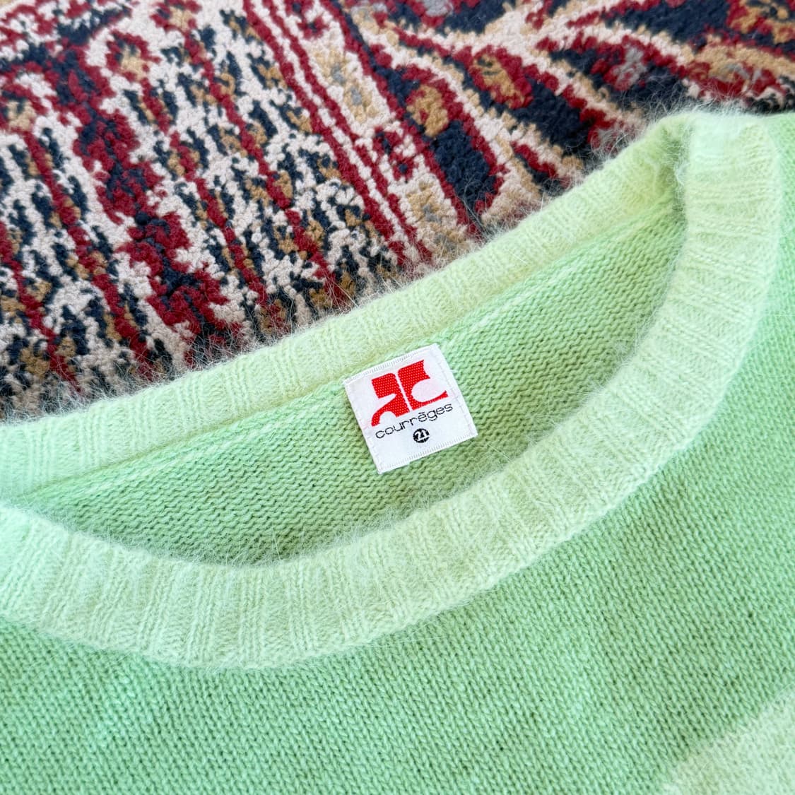 꾸레쥬 앙고라 니트 [ 44-55 ] 상품이미지3