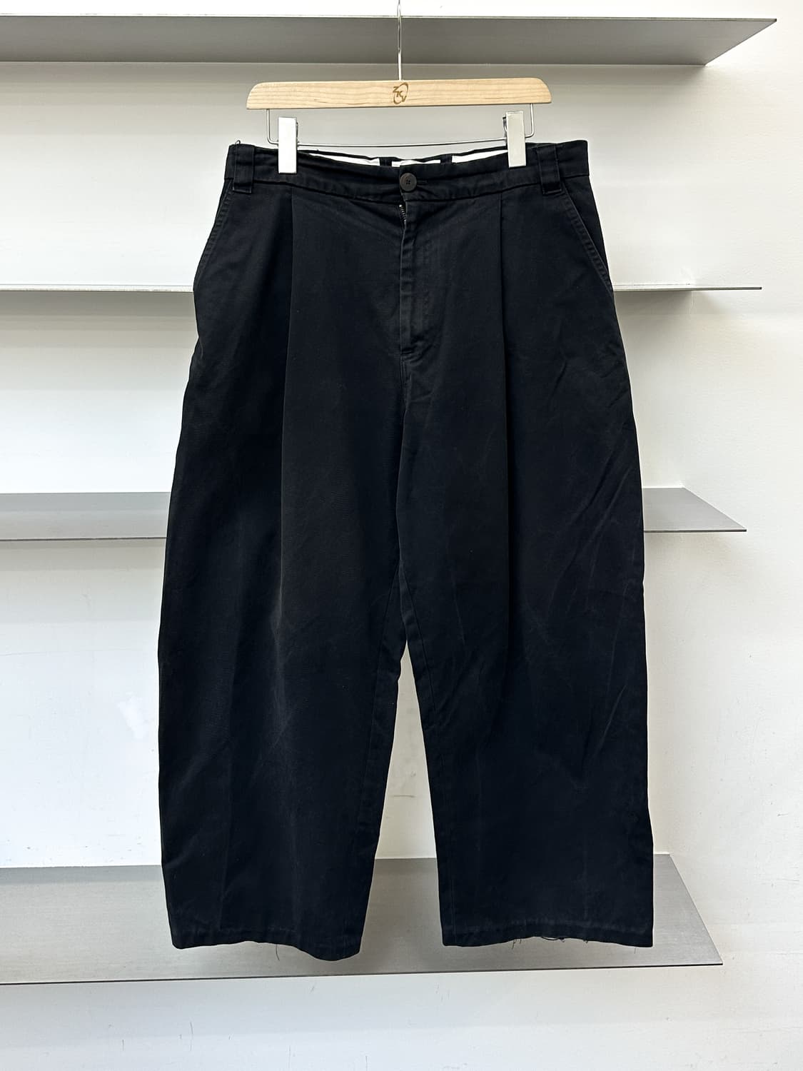 스튜디오 니콜슨 Sorte Snm-351 피치드 코튼 팬츠 상품이미지1