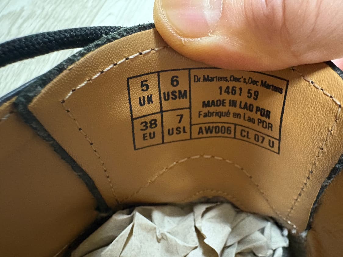 닥터마틴 1461 3홀 스무스 240 상품이미지7