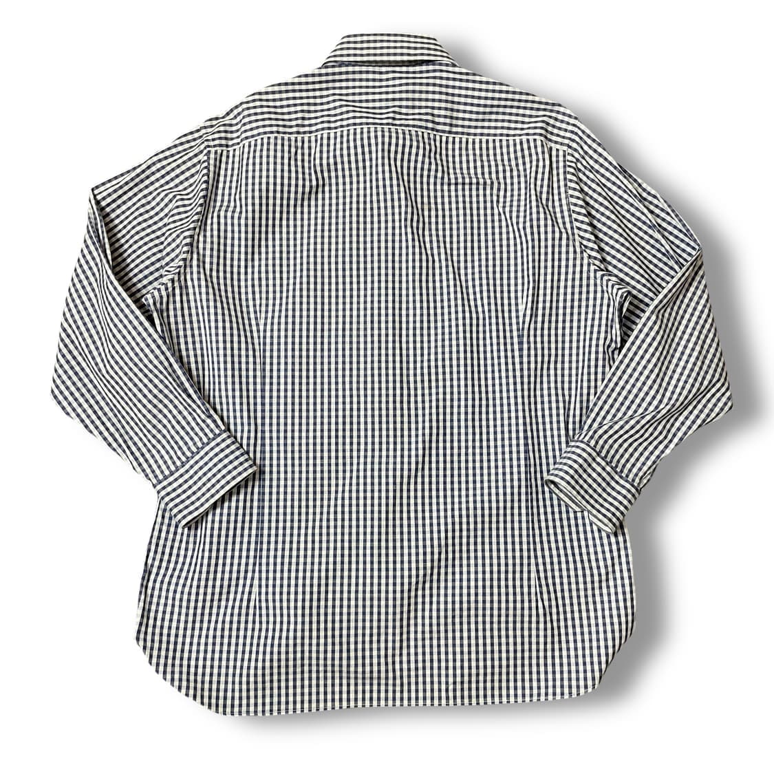 랑방 블루 체크 긴팔 셔츠 상품이미지2