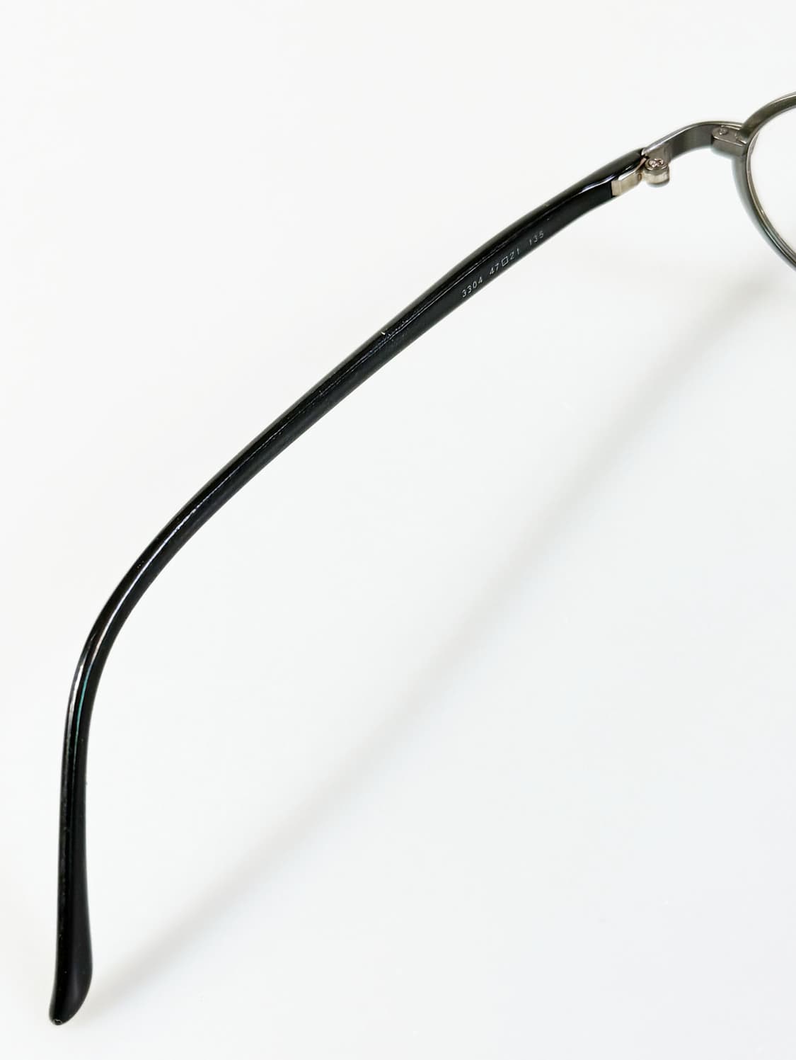 KAIST 다크실버 티타늄 슬림 오벌 프레임 빈티지 안경 상품이미지8