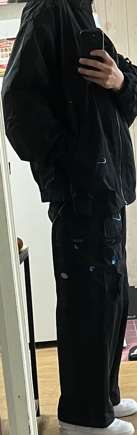 나이키 x 오프화이트 NRG 트랙 수트 블랙 (US/EU) 상품이미지6