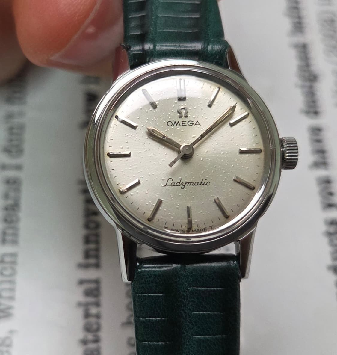 빈티지 오메가 씨마스터 레이디매틱 해마 백케이스 오토매틱 여성용 상품이미지10