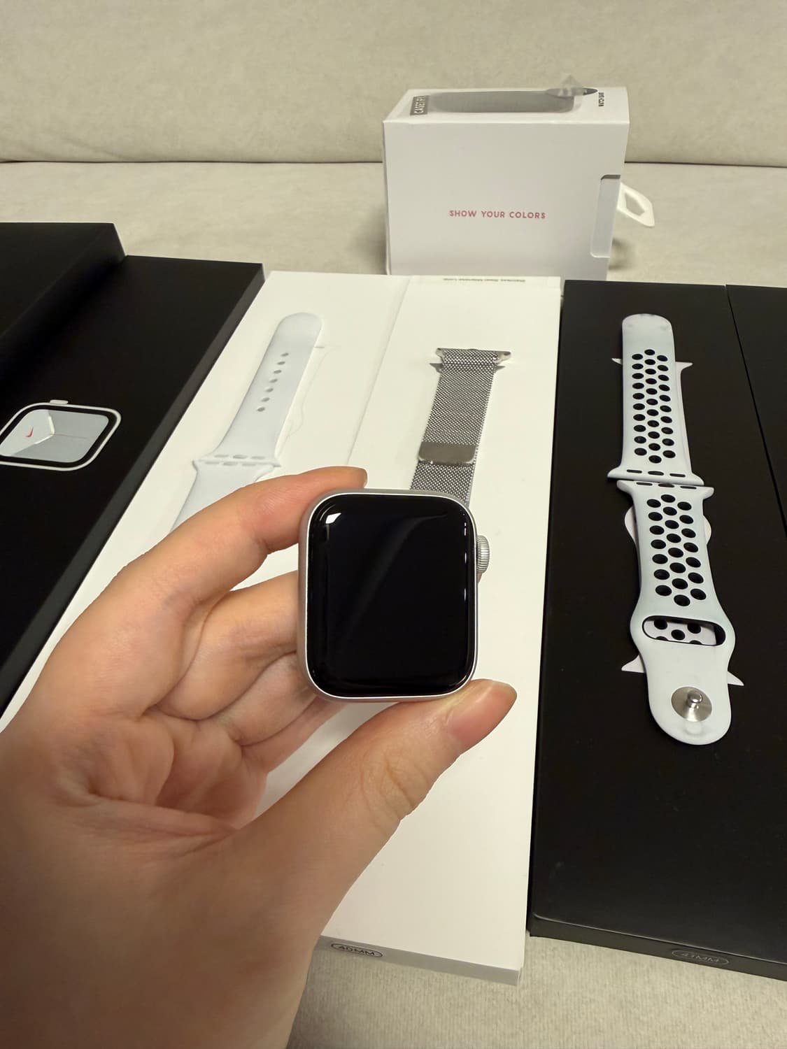 애플워치 나이키 se 1 실버 40mm 셀룰러 (정품스트랩 밴드) 상품이미지3