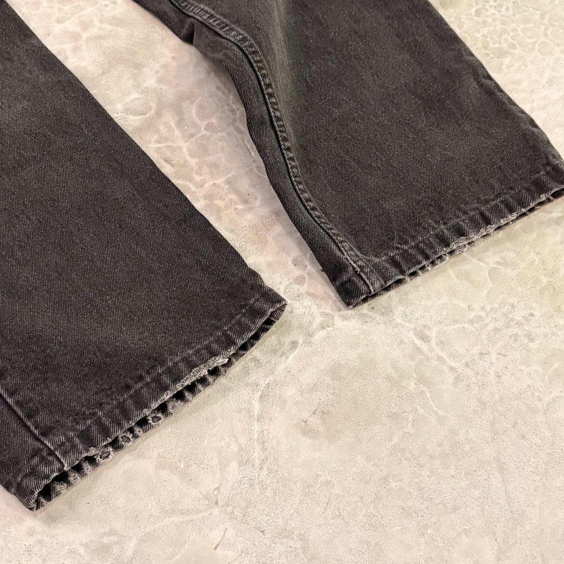 [36/30] 90s USA🇺🇸 리바이스 505 오렌지 탭 블랙 흑청 상품이미지2