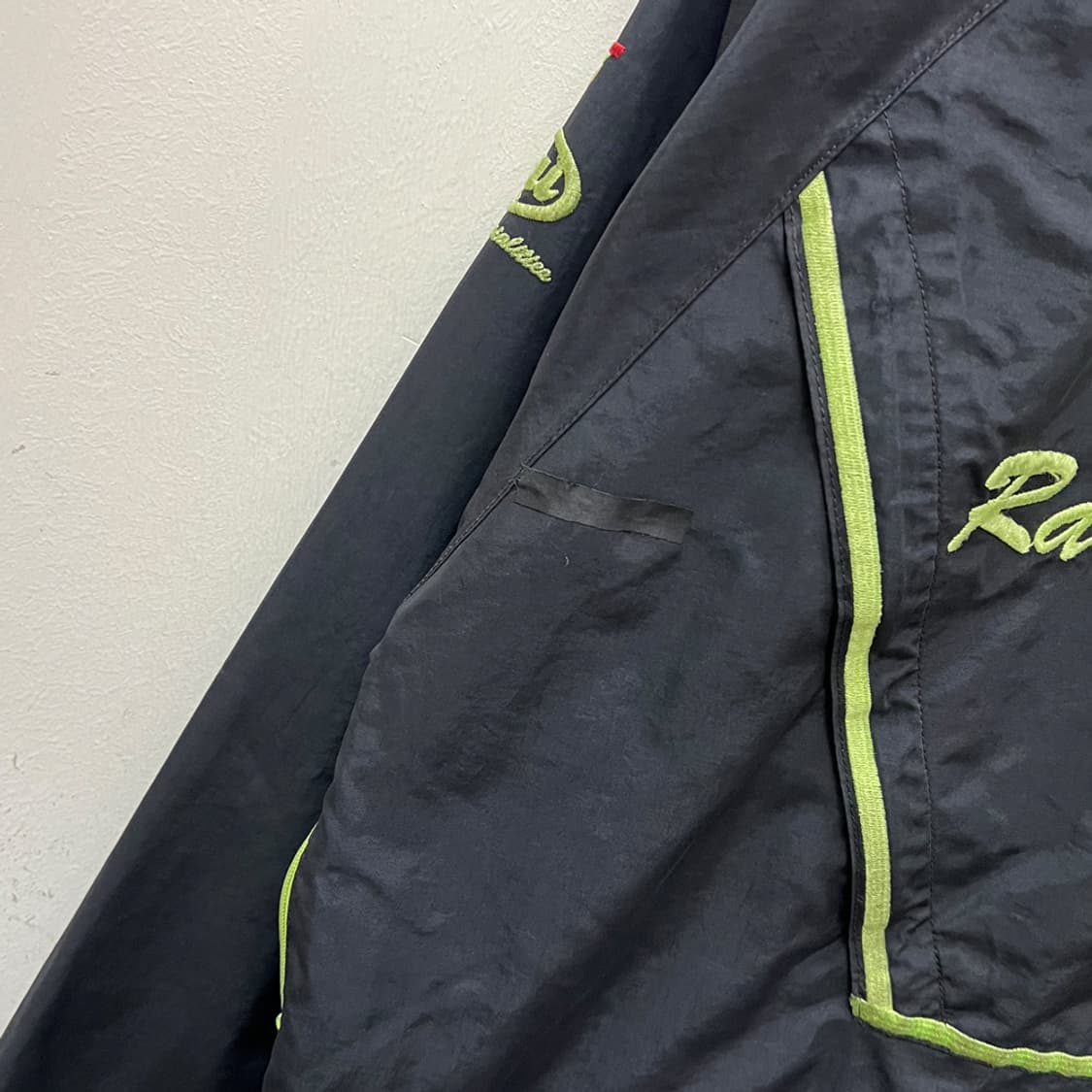 Arai 아라이 구형 블랙 형광 바람막이 라이더 자켓 2XL 상품이미지7