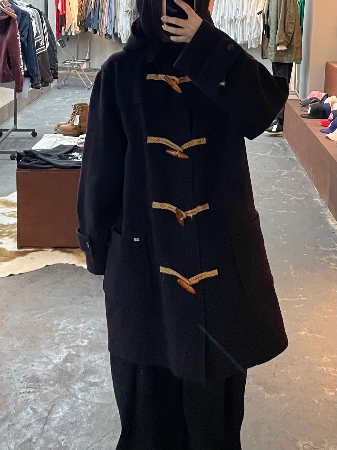 폴로 랄프로렌 진스 울 더플 코트 H1669 상품이미지1