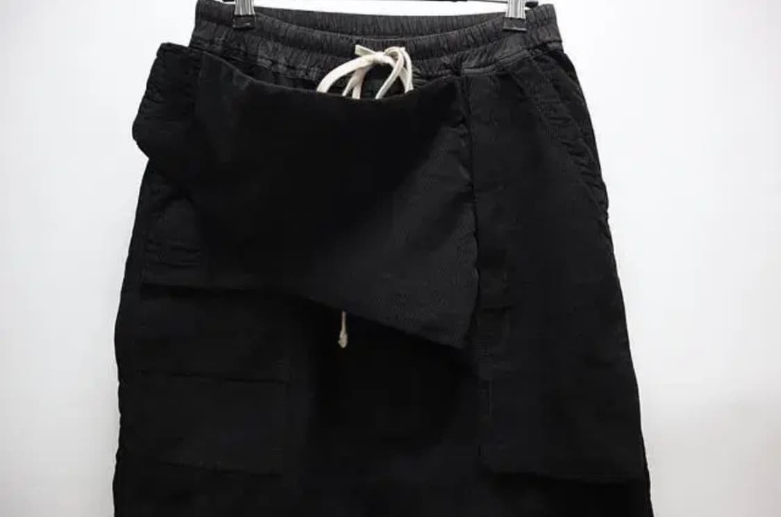 릭오웬스 멤피스 코듀로이 드로우스트링 판매 상품이미지3