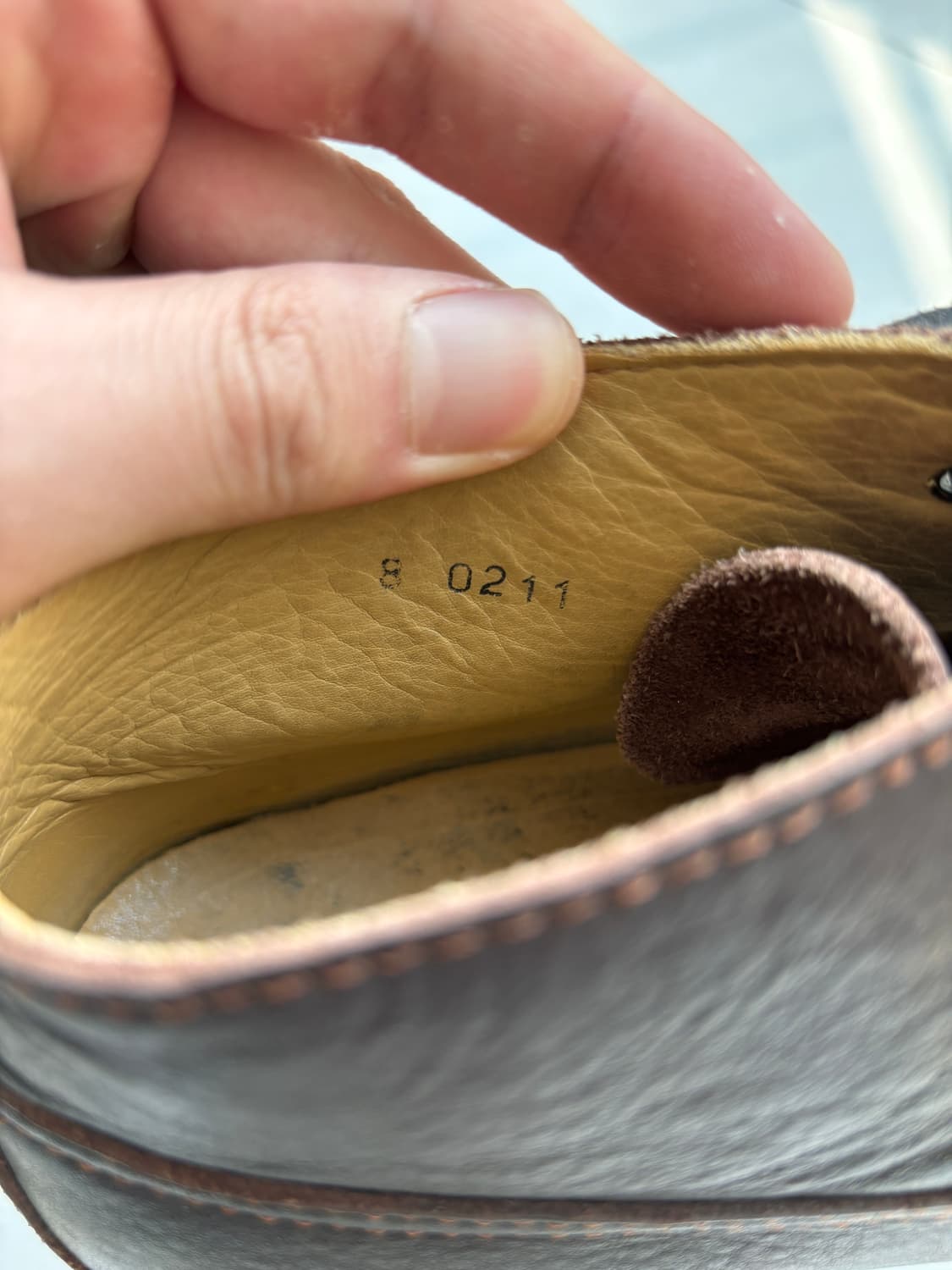 Vintage Paraboot Chukka boots MocToe UK8 상품이미지7